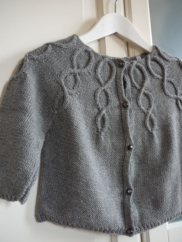 modele gratuit tricot fille 18 mois