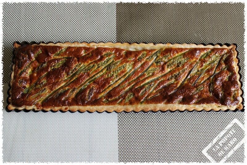 tarte aux asperges sauvages