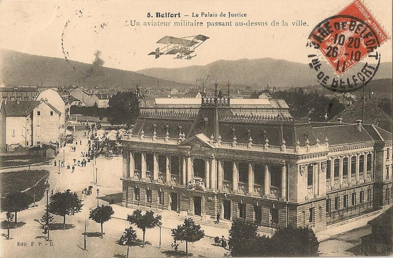 Belfort CPA Place République Palais Justice Rue Fréry Avion