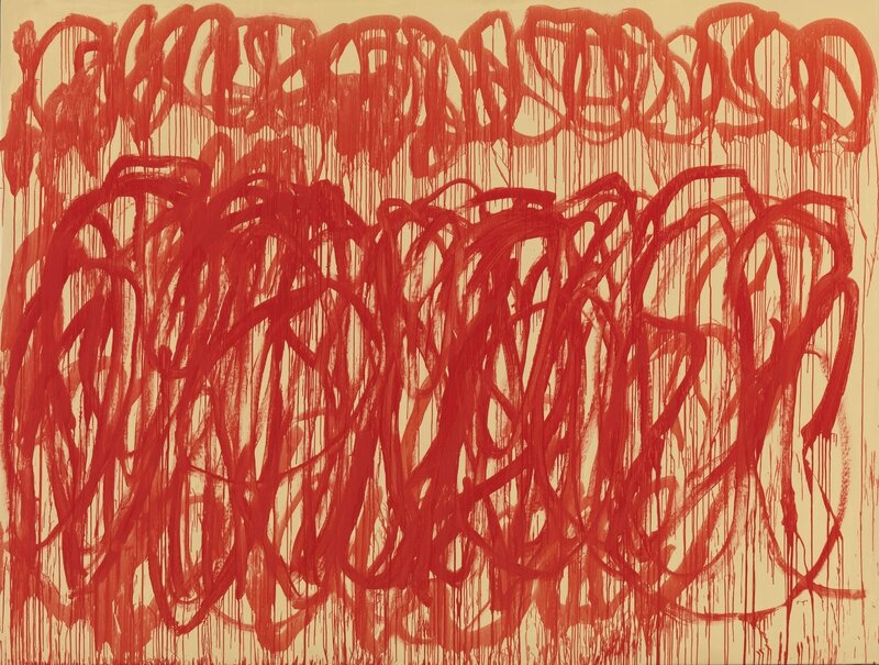 Cy Twombly_ Untitled (Bacchus), 2005