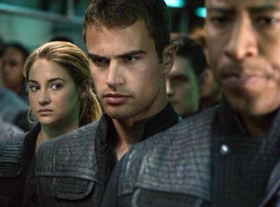 Tobias and Tris Divergent movie