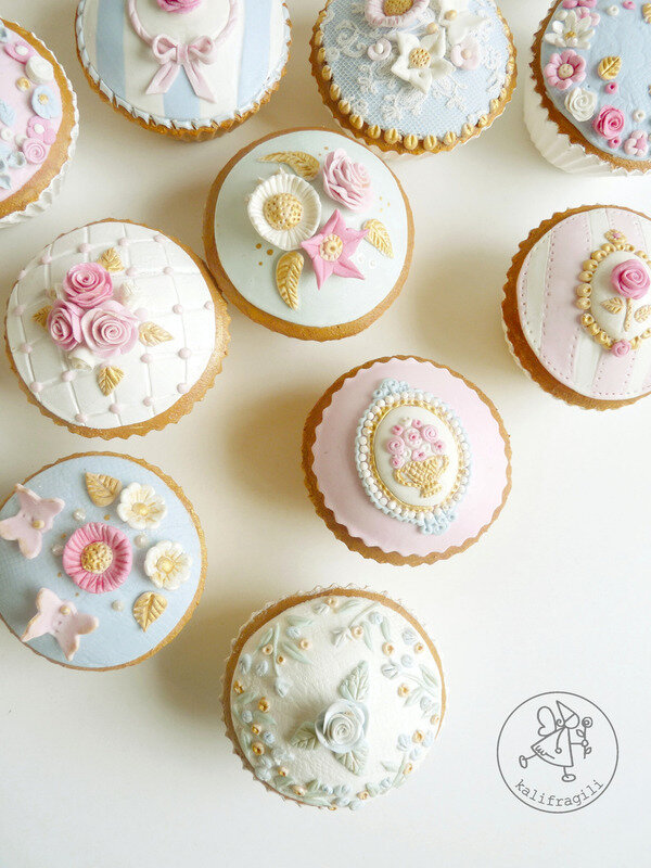Cupcakes shabby