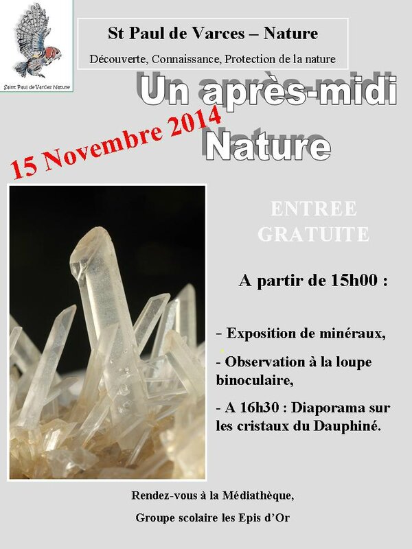 Un après-midi NATURE 2014