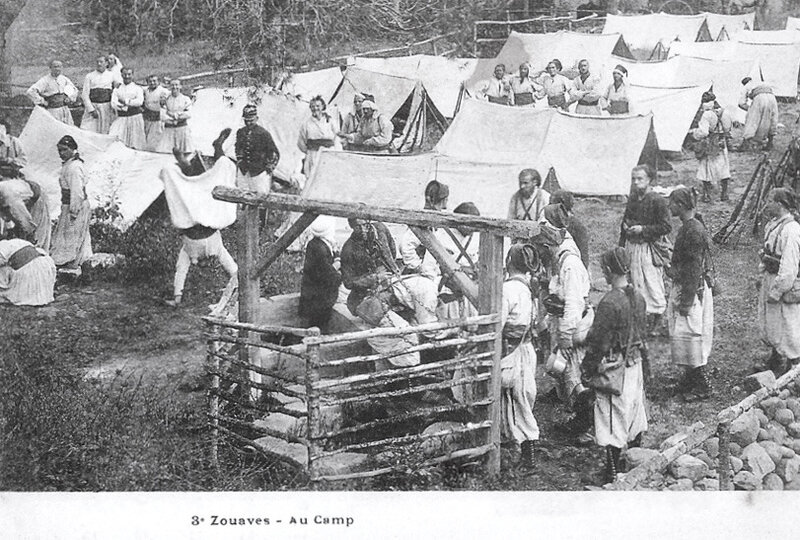 3e Zouave au camp