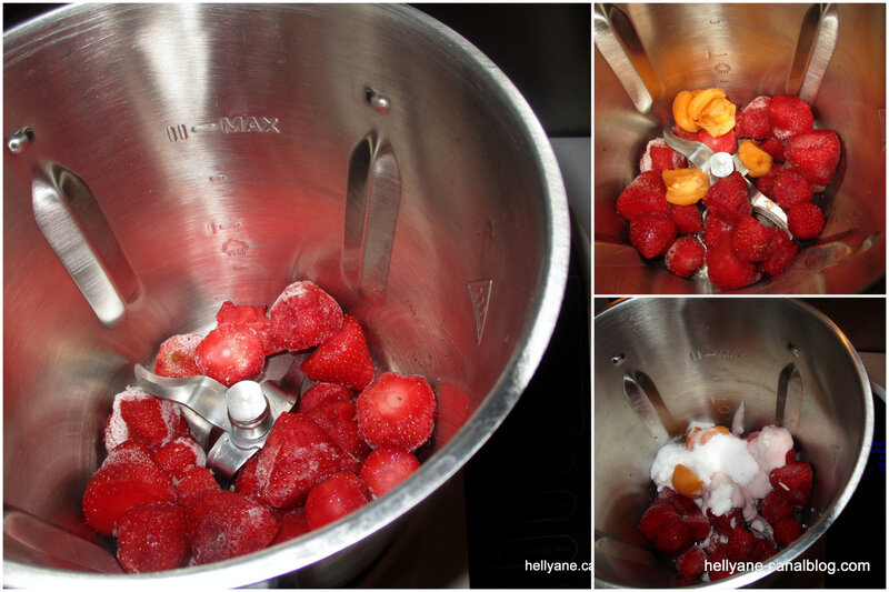 smoothie glacée fraises nefles klarstein