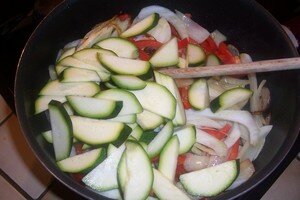 poellée de légumes croquants