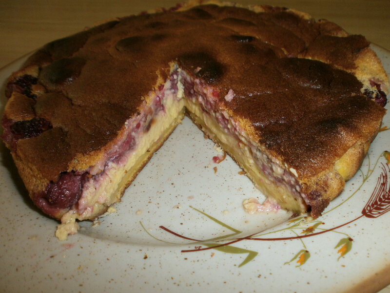 Gâteau magique à la framboise (1)