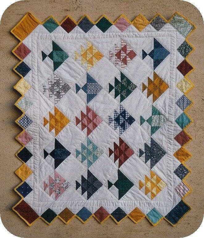 patch au petits poissons
