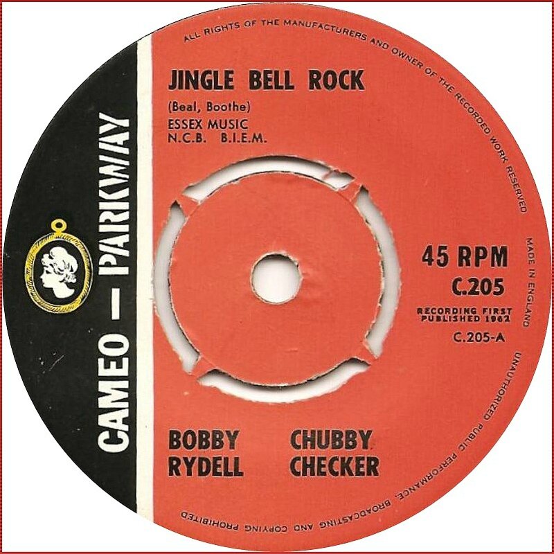 bobby-rydell-and-chubby-checker-jingle-bell-rock-cameo-parkway