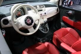 Fiat 500 interier