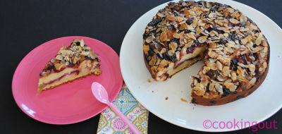 Gâteau ricotta rhubarbe et cerises recettes Gâteau ricotta rhubarbe et cerises