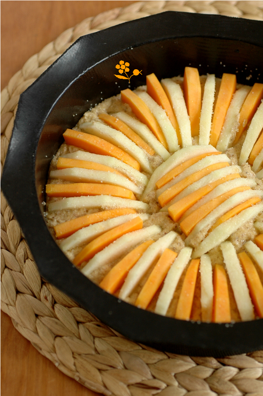 Gâteau noisette, pomme, butternut, quatre-épices_1