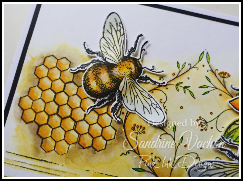 Sandrine VACHON Carte abeille Pink Ink Designs (3)