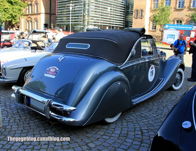 Jaguar MKV drophead coupe de 1949 (Paul Pietsch Classic 2014) 02