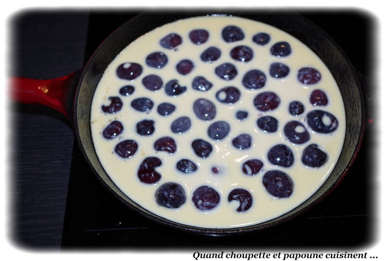 clafoutis de cerise à la poêle-7840