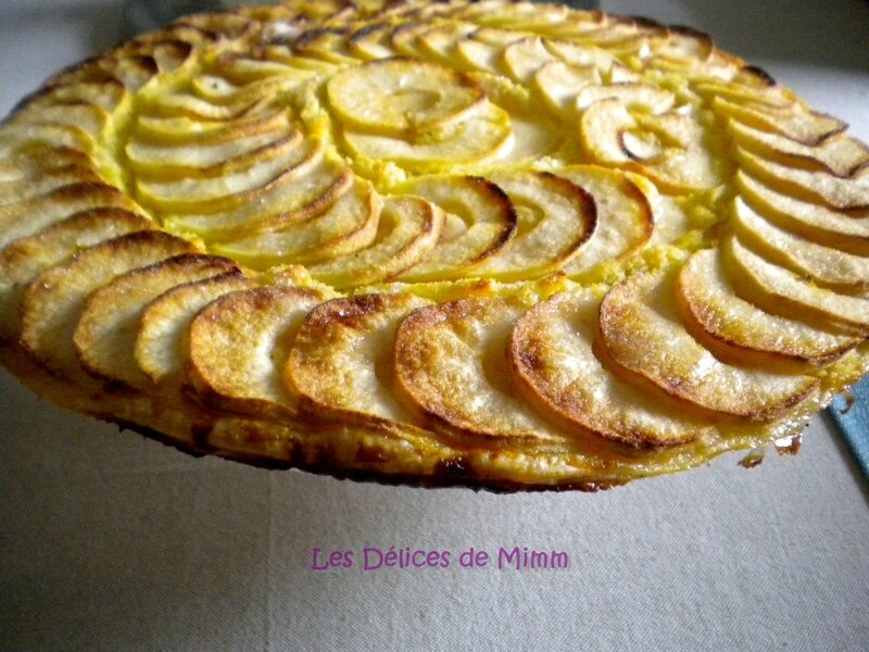 Tarte fine aux pommes, crème d’amandes et Amaretto 4