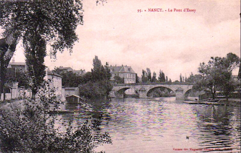Pentecôte 1935 Le pont d'Essey à l'entrée de Nancy