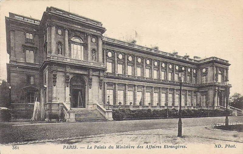 CPA Paris Ministère des Affaires étrangères