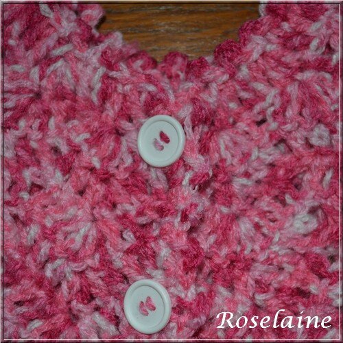 Roselaine035 gilet pétale