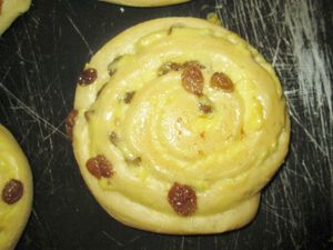 Pain aux raisins