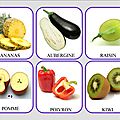 Loto des <b>fruits</b> et légumes