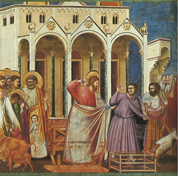 Purification du Temple, Giotto