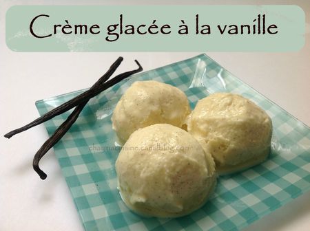 glace vanille blog