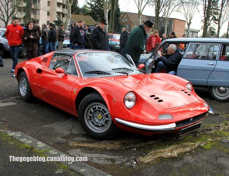 Ferrari dino 246 GTS spider (1972-1974) (Retrorencard fevrier 2013) 01