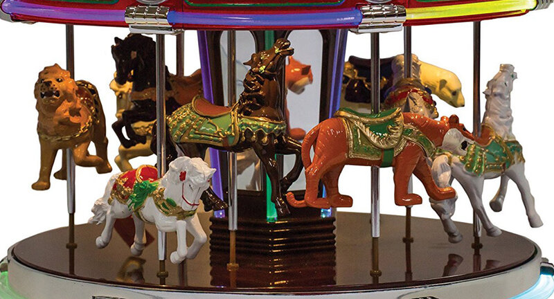 Carrousel musical miniature.