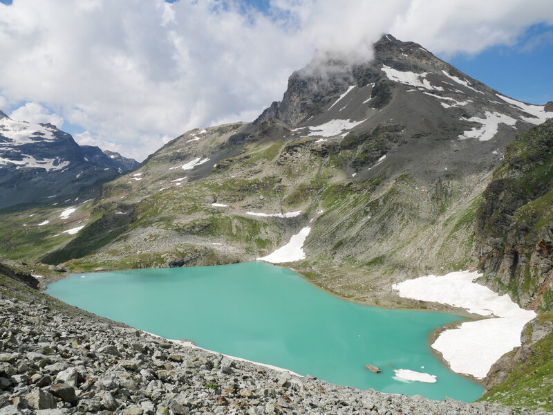 Lac de Saint Grat et Le Bec de l'Ane