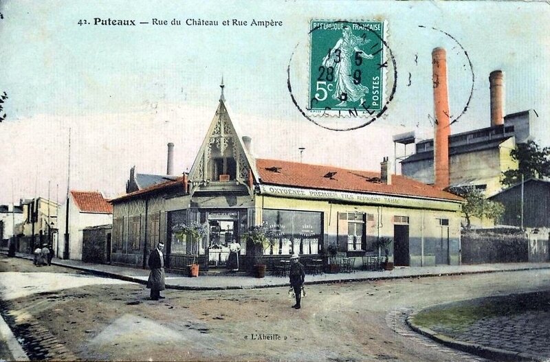 1918-04-12 - Puteaux rue Ampère