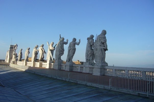 Rome toit de st pierre