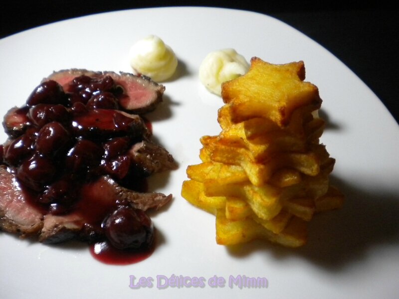 Magrets de canard, sauce aux cerises et au kirsch 4