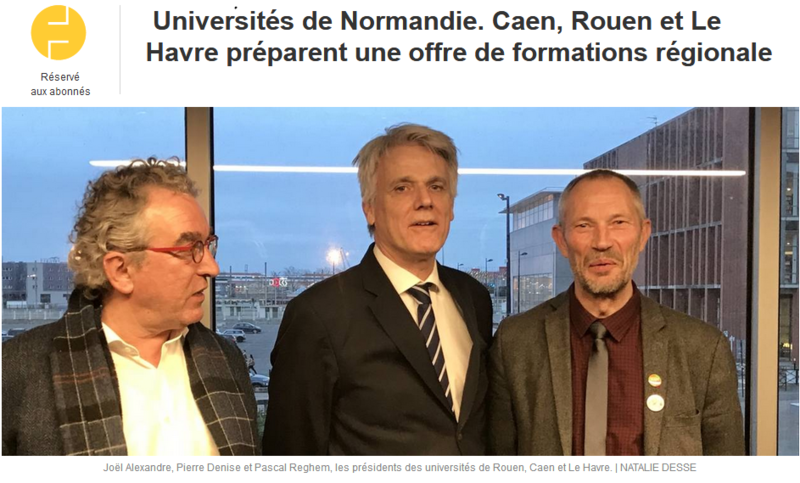 universités normandie