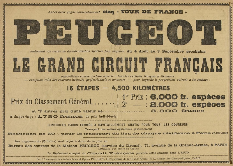 1911 07 02 Circuit Français Peugeot 2