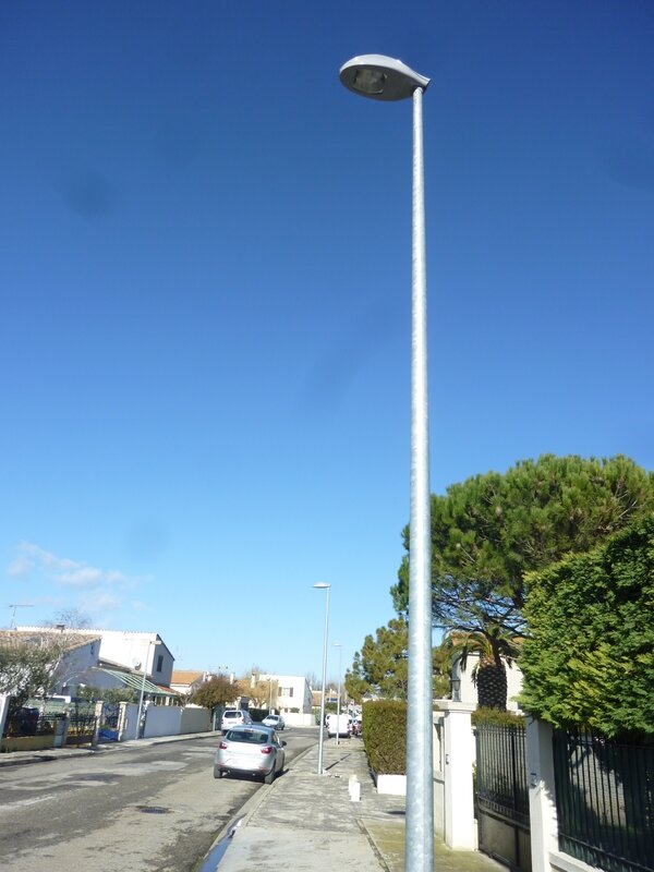 ASSPB Nouveau lampadaire, chemin des Semestres