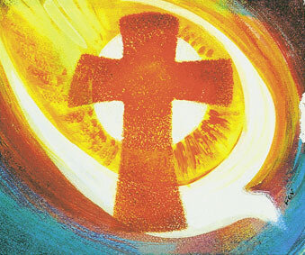 Croix de lumière du Ressuscité