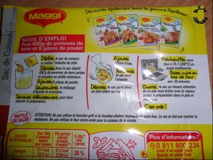 Papillotes Petits Mijotés Maggi 2