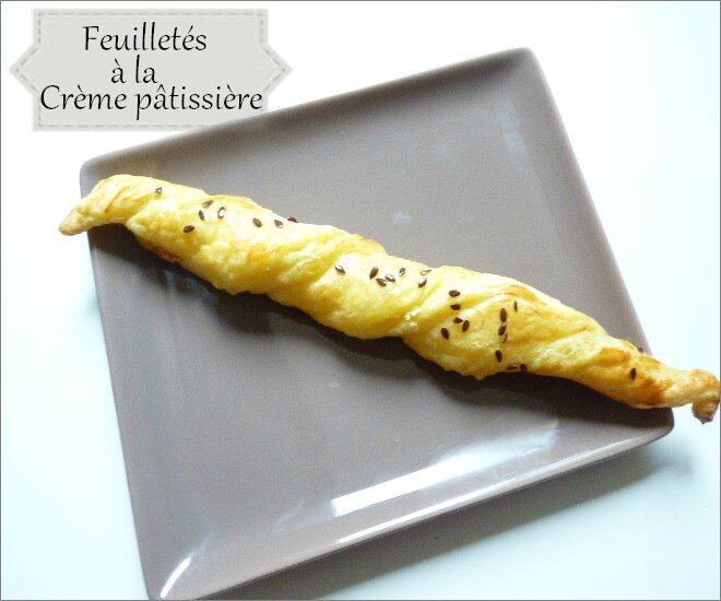 Feuilletés à la crème pâtissière 3