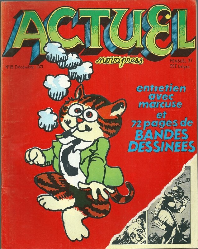 Actuel Mensuel n° 15 Décembre 1971