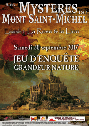 jeu d'enquête grandeur nature « Les Mystères du Mont Saint Michel samedi 20 septembre 2017