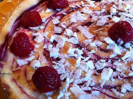 cheesecake chocolat blanc et framboises recettes cheesecake chocolat blanc et framboises