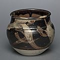 Jar, <b>Jizhou</b> <b>Ware</b>, 1200s-1300s, China, Jiangxi province, <b>Jizhou</b> kilns, Southern Song Dynasty-Yuan Dynasty