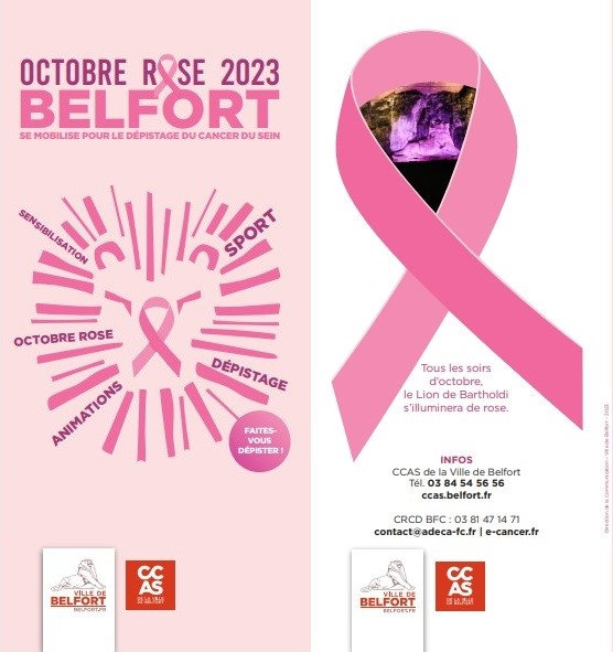 Programme Octobre Rose 2023 Belfort R