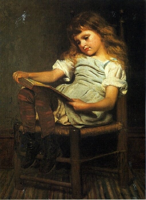 John_George_Brown_First_Reader