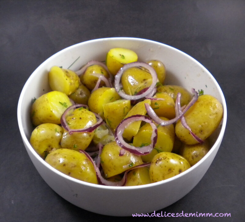 Salade de grenailles à la vinaigrette 2