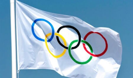 Jeux Olympiques - drapeau