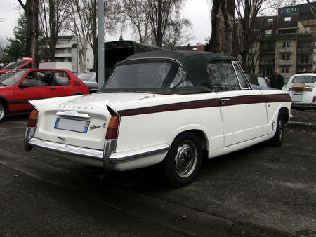 TRIUMPH Herald Vitesse 6 (ou Mk I) Convertible 1963 Retrorencard 3