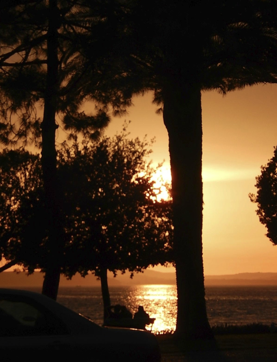 Zadar, coucher de soleil, 13 avril 2013