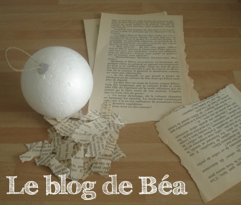 DIY boules de Noël